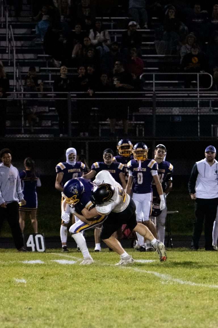 No. 2 Pirates “Cave-In” on Vikings, 47-7 in 2A playoff opener